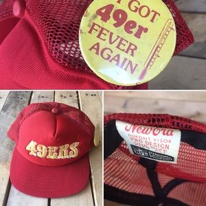 San Francisco 49ers Vintage New Ear Ball Cap